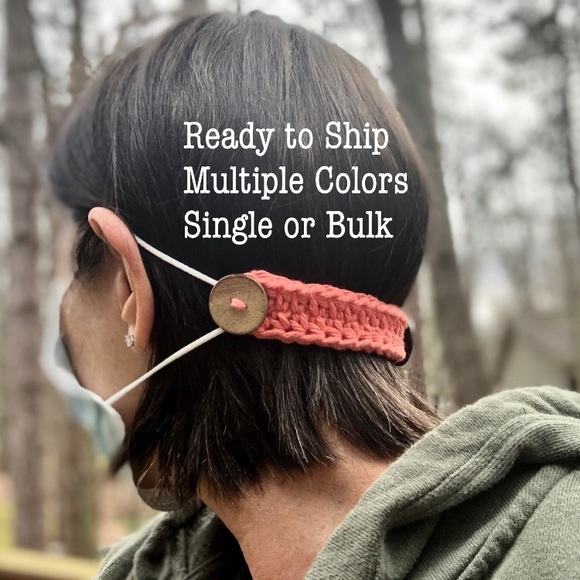 Ear Protector for elastic strap face masks- set 5 - Picture 8 of 8